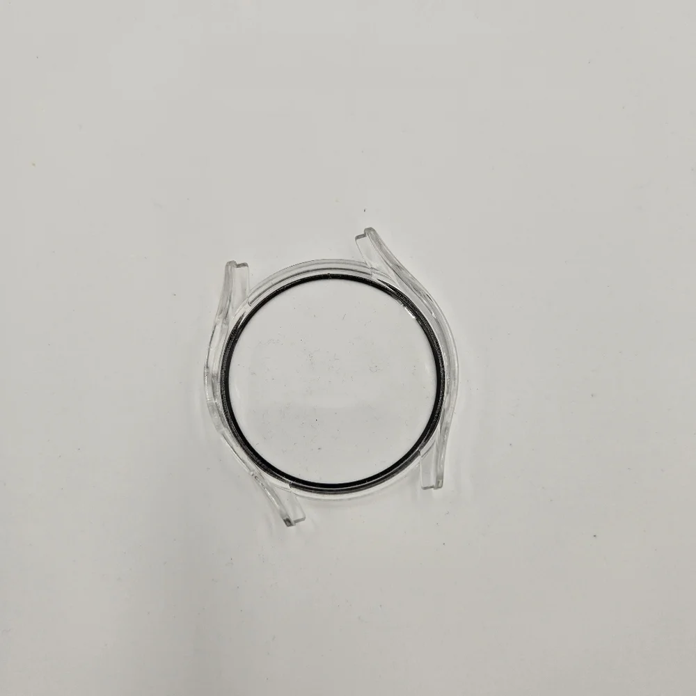 Samsung Galaxy Watch 6 Case Smartwatch Clear and Black Watch Case 40mm